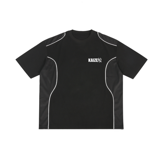 Contrast Piped Panel T-Shirt