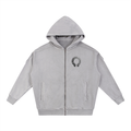 KZ Frayed Zip-Up