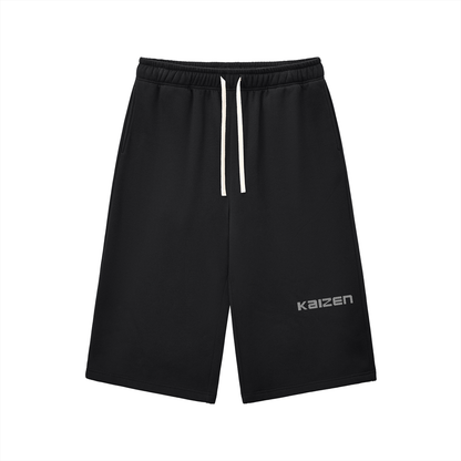Relaxed Drawstring 3/4 Sweatpants