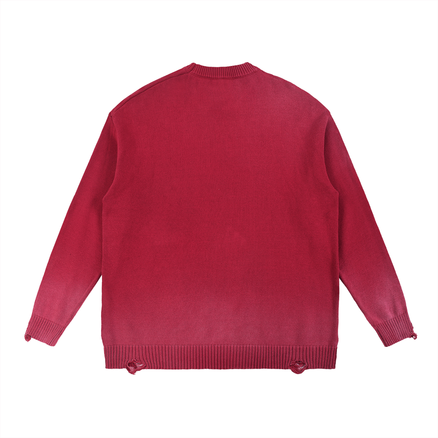 Sun Fade Distressed Sweater