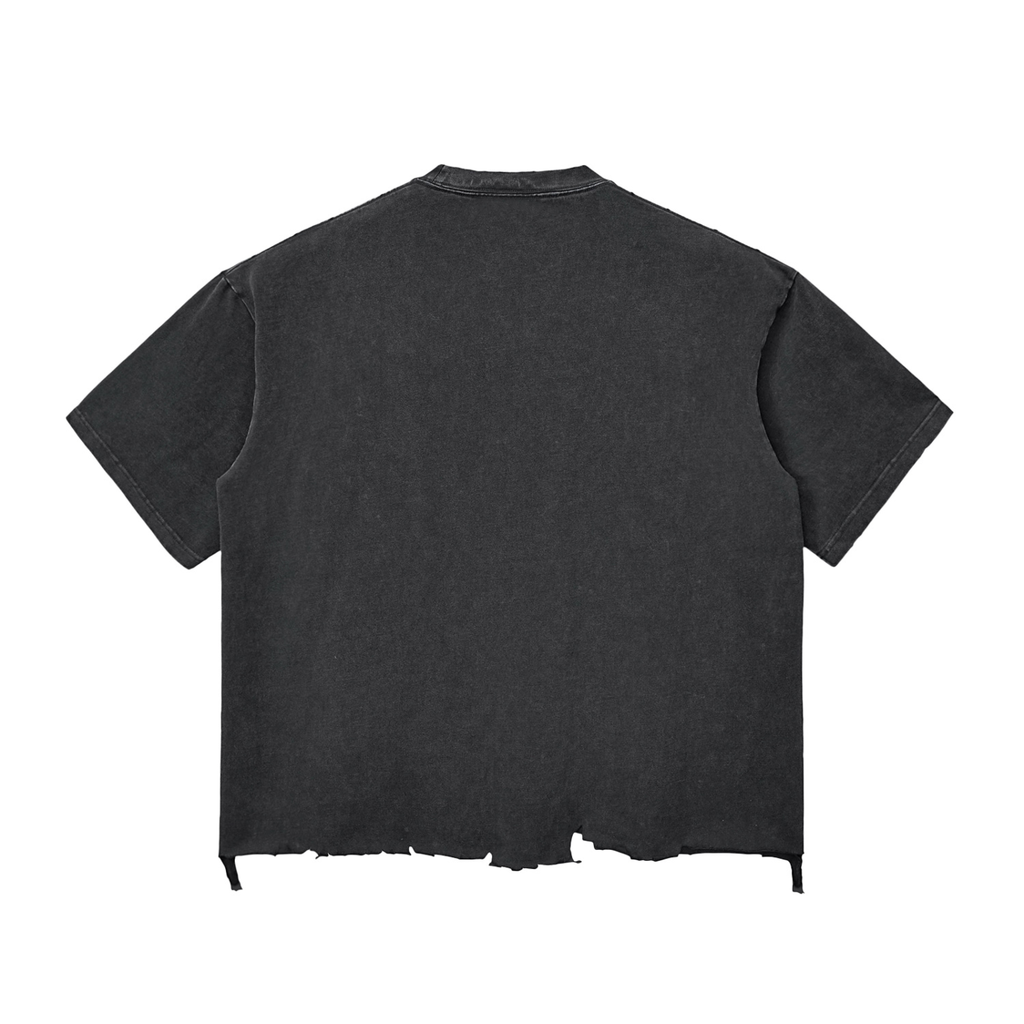 KZ Raw-Hem Boxy Tee